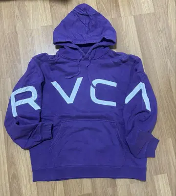 RVCA 퍼플 후드티 M 사이즈