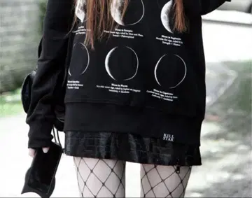 [단종 레어템] 킬스타 셔츠 문 블랙 [새상품급 최저가]