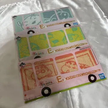 반다이 짱구는 못말려(크레용 신짱) 제일복권 자카드 타월 손수건