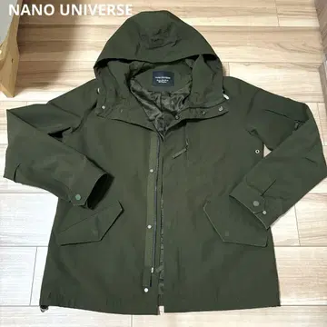 NANO UNIVERSE 스탠다드 숏 모즈 블루종 카키 올리브
