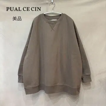 새상품급 PUAL CE CIN 퓨어세신 속기모 튜닉 풀오버 모카