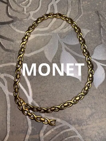 MONET 모네 골드 체인 목걸이