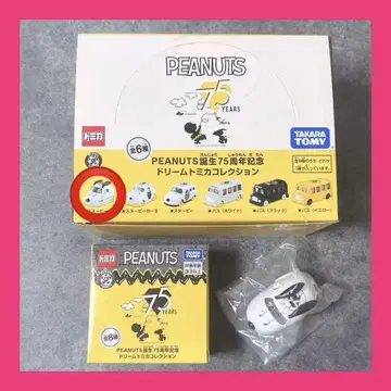 [ 새상품 ] 타카라토미 PEANUTS 75주년 스누피 토미카