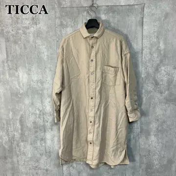 TICCA 스퀘어 빅 롱 셔츠