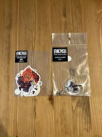 원피스 스티커 세트 아크릴 부품