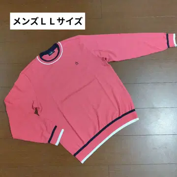 Munsingwear 핑크 크루넥 스웨터 LL