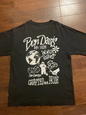 Ben Davis 블랙 T셔츠
