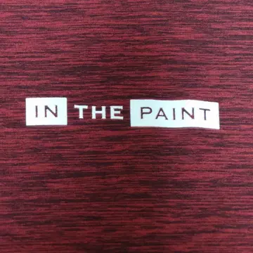 미사용 IN THE PAINT 인더페인트 롱T 크림슨