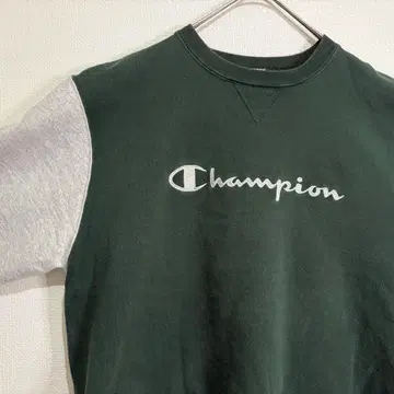 USA제 Champion 맨투맨 다크 그린