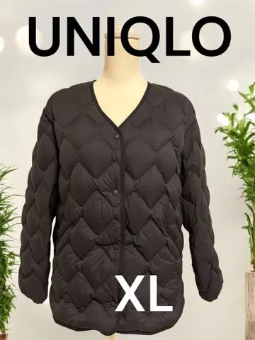 새상품급 유니클로 울트라 라이트 다운 릴랙스 자켓 블랙 XL