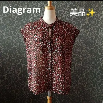 [ 새상품급 ] Diagram 프렌치 슬리브 티셔츠