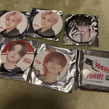 TREASURE 요시 캔뱃지 세트