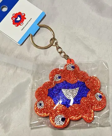 [ 새상품 ] 미야쿠미야쿠 큐빅 마스코트 키링