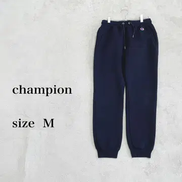Champion 네이비 스웨트 팬츠 M 여성용
