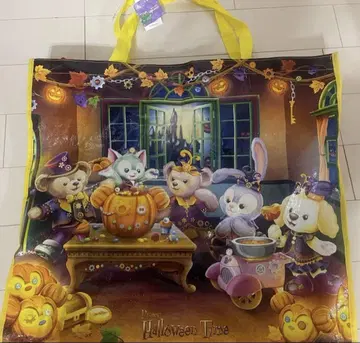 디즈니 할로윈 샵 봉투 홍콩 디즈니 한정판 패턴