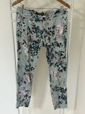 ZARA MAN 플라워 프린트 스키니 팬츠