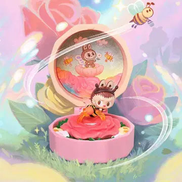 POPMART labubu 로맨틱 반지 박스 시리즈 4