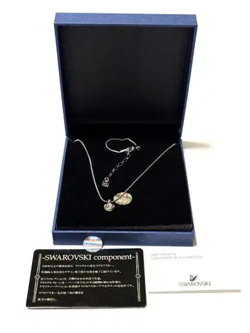 SWAROVSKI 실버 펜던트 목걸이