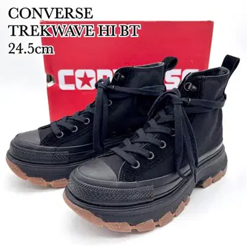 [ 컨디션 최상 ] 컨버스 트렉 웨이브 HI BT 블랙 통굽 부츠