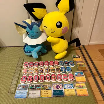 피카츄 샤워즈 메달 카드 세트