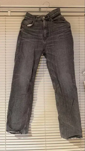 MOUSSY 그레이 스트레이트 데님 size 24