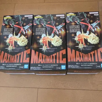 나의 히어로 아카데미아 MAXIMATIC 피규어 바쿠고 카츠키 3개 세트