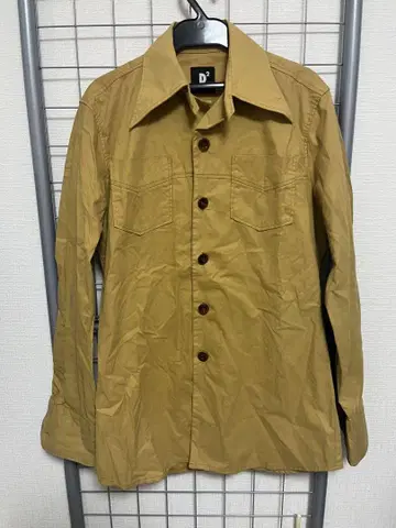 Dsquared2 브라운 긴팔 셔츠