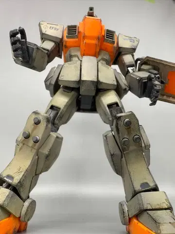 건담 프라모델 MG 육전형 헬스장 전체 페인팅 완성품 웨더링 마감