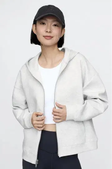GAP Fit 2WAY 집업 후드티