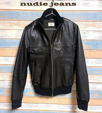 nudie jeans 누디진 가죽 자켓 소가죽