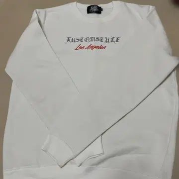 KUSTOMSTYLE 맨투맨 M 화이트