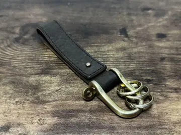 henderscheme 키 셔클 다크 브라운 골드