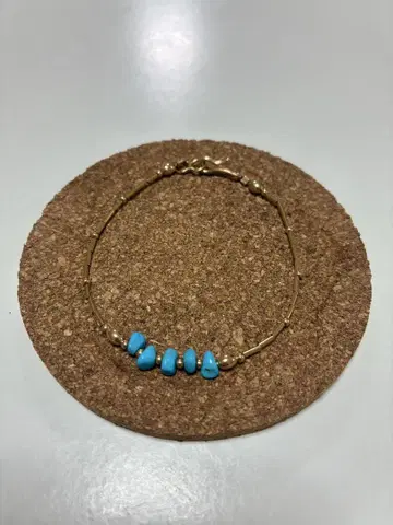 빙고 브라더스 터콰이즈 팔찌 길이 약 18.5cm