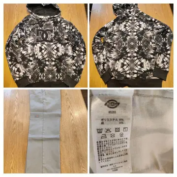 2세트 1DC 후드티 L, 2 dickies 더블니 30x32