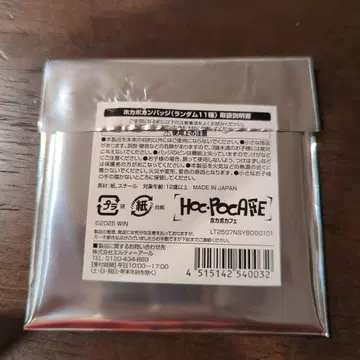 HoecPocaRE Nissy 핀 배지 꽃과 인물 디자인