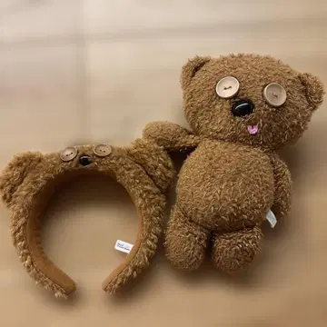 미니언 팀 봉제 인형 머리띠