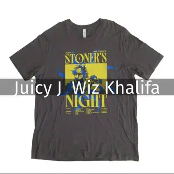 Juicy J Wiz Khalifa 위즈 칼리파 주시 제이 티셔츠