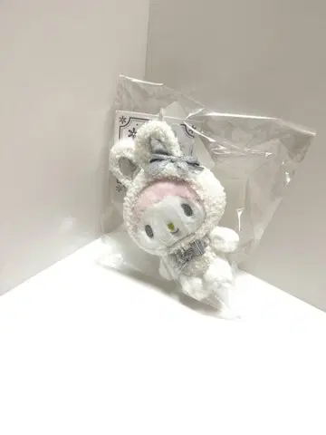 새상품 푹신푹신 스노우 토끼 마스코트 홀더 마이멜로디 산리오