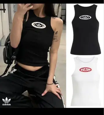 adidas 탱크탑 M 화이트