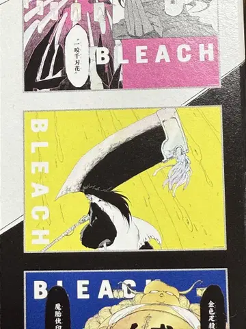 BLEACH 메탈릭 포스터 컬렉션 자라키 켄파치