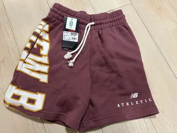 New Balance 버건디 숏팬츠 S
