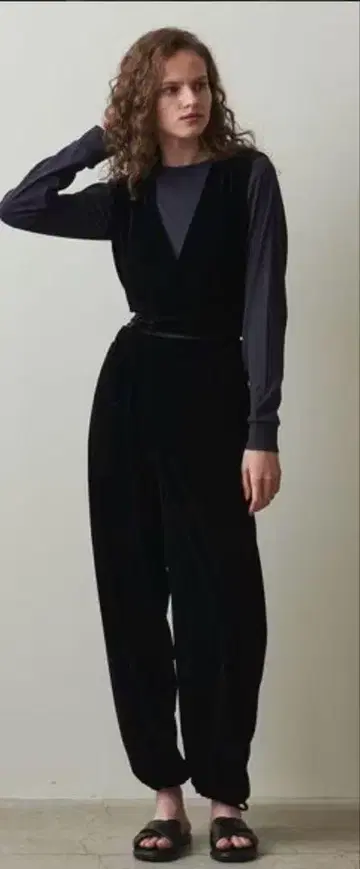 유나이티드 애로우즈 벨로아 이지 팬츠