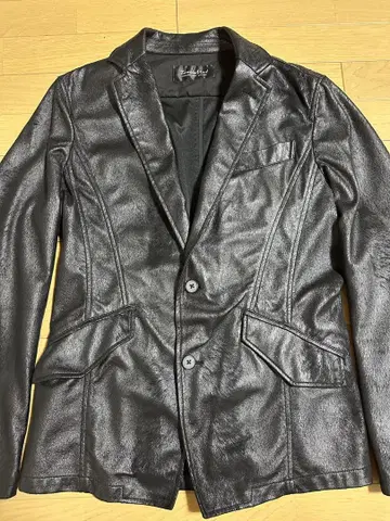 Turtle Mark 블랙 테일러드 자켓
