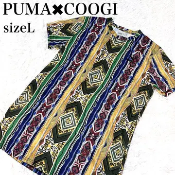 레어 PUMA COOGI 콜라보 T셔츠 반팔 멀티 컬러 L