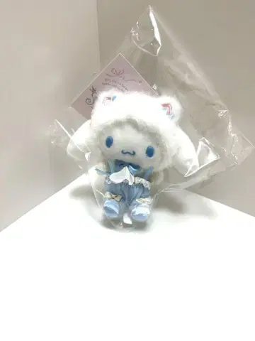새상품 산리오 시나모롤 화이트 고양이 발레리나 마스코트 홀더