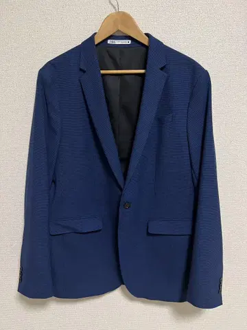 ZARA 네이비 테일러드 자켓 XL