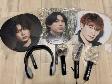 SixTONES 부채 펜라이트 세트
