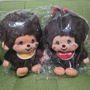 선착순 레트로 몽치치 봉제 인형 전 2종 세트