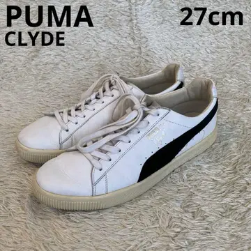 푸마 clyde home and away 27cm 스니커즈 화이트