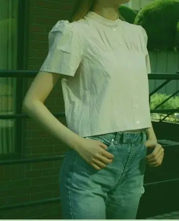 [ BORDERS at Balcony ] BACK BORDER SHIRT